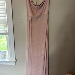 Kaira Cowl Neck Maxi Dress
